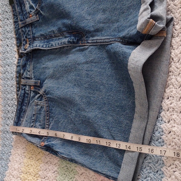 NWT Wild Fable Size 16/33R Highest Rise Mom Short Happy Pocket - Picture 8 of 16